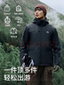 伯希和（Pelliot）經(jīng)典沖鋒衣三合一男女外套四季能穿內(nèi)膽戶外防風(fēng)防水保暖登山服 藏藍(lán)色 XL 曬單實(shí)拍圖