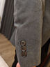 利郎絨感休閑西服外套男秋季24商務(wù)男士單西上衣 深灰 175/88A  曬單實(shí)拍圖
