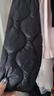 笛莎女童羽絨服2022冬季新款寶寶連帽輕薄長款羽絨服 黑色 150cm 曬單實(shí)拍圖