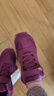 雙星八特老人鞋男女冬季加絨棉鞋高幫保暖運動(dòng)鞋中老年爸爸媽媽休閑健步鞋 紫色 39 曬單實(shí)拍圖