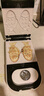 億德浦（YIDPU）三明治早餐機面包機華夫餅雞蛋仔機家用定時(shí)多功能陶瓷可拆卸烤盤(pán)迷你烤面包片吐司機電餅鐺小型 白色【三明治+華夫餅+鯛魚(yú)燒+甜甜圈+螃蟹】 曬單實(shí)拍圖