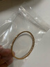 慕洛菲手鐲女輕奢時(shí)尚飾品玫瑰金色實(shí)用生日情人節禮物送女友走心 （羅馬項鏈+羅馬手鐲）留言顏色 曬單實(shí)拍圖
