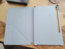 三星S9/S9+/S9 FE/S9 FE+/S10+平板書本式支架保護(hù)殼支持橫屏觀賞角度 支持豎屏站立觀賞角度SPen可吸 灰色【拆封不支持退】 S9FE+ 曬單實拍圖