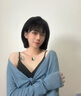 翡拉拉（fellala）小眾個(gè)性氣質(zhì)綠光時(shí)尚項(xiàng)鏈女輕奢琺瑯復(fù)古鎖骨鏈潮禮物送女友 商場(chǎng)同款 曬單實(shí)拍圖