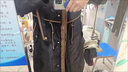 花花公子（PLAYBOY）一衣三穿派克服女中長(cháng)款可拆卸內膽外套加絨 卡其色(環(huán)保毛領(lǐng)) XL 建議120-135斤 曬單實(shí)拍圖