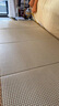 源居屋折疊榻榻米墊可定制黃麻椰棕打地鋪藤席硬墊寶寶爬行日式飄窗陽(yáng)臺 90*190厚3cm 玉米7號邊 四折疊 曬單實(shí)拍圖