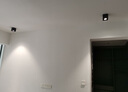 邁博（MYBBO） 家用方形LED明裝筒燈cob射燈單頭天花燈雙頭筒燈斗膽燈吸頂射燈 白色單頭7W-4000K 38° 曬單實拍圖