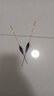鳳小五淺水漂短漂鯽魚(yú)漂高靈敏加粗醒目尾白條冰釣水皮草洞溪流輕口浮漂 JY-07【吃鉛2.0g】7目?jì)赡考哟?二支裝 曬單實(shí)拍圖