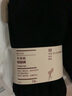 無(wú)印良品（MUJI） 女式 彈力天竺 十分長(cháng)收腿褲 打底褲女款 春季 秋褲 DGA13A4S 黑色 M 身高155-160；臀圍90-95 曬單實(shí)拍圖