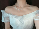 Caokit Keeiy輕奢珍珠項(xiàng)鏈女貓眼石星芒吊墜法式優(yōu)雅氣質(zhì)頸鏈情人節(jié)生日禮物 珍珠項(xiàng)鏈 曬單實(shí)拍圖