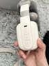 果兒電子藍牙耳機耳夾式不入耳開放骨傳導(dǎo)概念機械風ENC降噪運動跑步騎行音樂游戲oppo蘋果vivo通用 白色【360°立體混音】 ENC降噪 DT9.0定向傳聲 曬單實拍圖