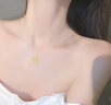 中國黃金China Gold愛心黃金項(xiàng)鏈女士足金吊墜首飾生日禮物女送女友老婆生日禮物 足金吊墜[送S925鏈]+證書禮盒 曬單實(shí)拍圖