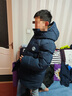 NAVIGARE意大利小帆船童裝兒童羽絨服男童外套女童衣服冬季中長款保暖上衣 海軍學(xué)院深藍(lán) 140 曬單實(shí)拍圖
