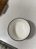 10只裝家用吃飯碗陶瓷碗組合套裝餐具陶瓷飯碗小瓷碗 回家吃飯【多用碗】 4.5英寸10個(gè) 曬單實(shí)拍圖