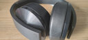 魔律 適用于索尼CECHYA-0090白金耳機套PS4海綿套耳罩配件 【蛋白皮】黑色耳套一對 曬單實(shí)拍圖