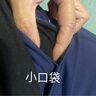 浩沙（hosa）運動褲七分褲女高腰緊身褲速干透氣跑步健身瑜伽服褲 藍色 L(高163-168cm/重53-60KG) 曬單實拍圖