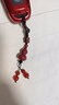 妙韻真朱砂葫蘆鑰匙扣掛件汽車(chē)掛飾品本命年2025蛇年吉祥物男女護身符 編織繩鑰匙扣款 曬單實(shí)拍圖