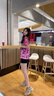 Pale memory品牌 老爹鞋女新款百搭小個子厚底內(nèi)增高女鞋運(yùn)動休閑鞋 卡其色 單里 39 曬單實拍圖