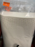 8H 双层枕套科学曲线舒适透气乳胶枕头芯 成人护颈枕头Z2 白色 一对装 实拍图