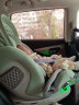 ledibaby乐蒂宝贝儿童安全座椅0-4-12岁汽车用婴儿宝宝坐椅车载可坐可躺 太空舱2Pro-豪华版【松霜绿】 实拍图