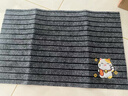 寶麗彩入戶門防滑地墊輕奢高級七條紋刺繡地毯室內家用腳墊室外門外門墊 出入平安紅【新研發(fā)9代TPE底】 50×80cm（超值2件裝 同款） 曬單實拍圖