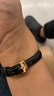 丹尼爾惠靈頓（DanielWellington）DW小方表手表女表黑色皮帶簡約黑盤歐美腕表七夕禮物DW00100435 曬單實(shí)拍圖