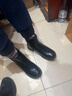 廚王女士切爾西煙筒靴防滑防水防油廚師鞋工作通勤短筒靴舒適休閑百搭 黑色 38 曬單實拍圖