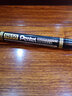 派通（Pentel ）油性圓頭記號筆 速干耐水不易褪色大頭筆N850 黑色6支裝 曬單實(shí)拍圖