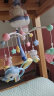 欣格婴儿床铃摇铃音乐旋转床头铃床挂0-1岁宝宝安抚摇铃牙胶玩具新生儿周岁生日礼物可充电遥控蓝色 实拍图
