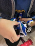 愛豆貓（IDOL CAT）炫卡斗士玩具正版金剛變形機(jī)器人汽車機(jī)甲玩具6男孩7兒童生日禮物 炫藍(lán)閃電【卡牌+兩種形態(tài)】 曬單實(shí)拍圖