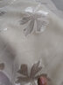 艾柔丹女裝夏裝雪紡短袖連衣裙夏天氣質(zhì)收腰顯瘦碎花裙子女夏季2025新款 杏色 M 曬單實(shí)拍圖