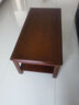 中偉實(shí)木床頭柜臥室家具中式床邊收納柜配套床頭柜 曬單實(shí)拍圖
