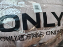 ONLY冬季90白鴨絨潮流立領(lǐng)寬松印花羽絨服女|123423040 C15  陰影灰色 M 165/84A 曬單實(shí)拍圖