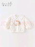 戴維貝拉（DAVE＆BELLA）【Hello.Kitty聯(lián)名】女童衛(wèi)衣兒童寶寶衣服打底衫秋季新款童裝 白色【現(xiàn)貨】 80 cm（建議身高73-80cm） 曬單實拍圖