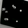 Lnieer999足銀星星耳釘女養(yǎng)耳洞高級氣質(zhì)耳環(huán)2025新款小眾設(shè)計百搭耳飾 5mm星星養(yǎng)耳釘【999足銀】 曬單實(shí)拍圖