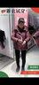 雋狐中老年羽絨服女短款媽媽冬裝加厚大碼小個(gè)子老人奶奶太太冬季外套 紫紅 L 【推薦85-105斤】 曬單實(shí)拍圖