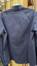 LAFUMA樂飛葉女士速干長袖T恤 秋冬吸濕半拉鏈城市輕戶外 LFTS4DL65 暮藍(lán)色VN 175/92A（42） 曬單實拍圖