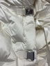 MO&Co.羽絨服設計感羽絨服機能風(fēng)金屬搭扣寬松高領(lǐng)輕暖摩安珂 奶白色-第2批 S 曬單實(shí)拍圖