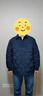 諾帝卡（NAUTICA）【單件直降】【抗菌保暖】秋冬80鴨絨襯衫領(lǐng)羽絨夾克男士JO4317 藏青4NV XL 曬單實(shí)拍圖