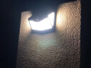 BELAN太阳能灯壁灯投光户外防水室外家用门柱庭院灯农村照明路灯 212LED【三档模式】+人体感应 实拍图