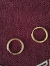 潘多拉（PANDORA）鍍金小號(hào)串飾耳環(huán)小巧七夕情人節(jié)禮物送女友 曬單實(shí)拍圖