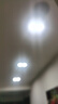 拉伯塔雙頭筒燈led嵌入式長方形斗膽燈超薄射燈方形天花燈銅燈格柵燈 白殼雙頭筒燈-14W-開孔8*16cm 白光6000K 曬單實拍圖