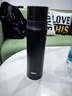 膳魔師（THERMOS）保溫杯水杯大容量不銹鋼高檔水杯便攜男女杯子團購可定制 FFM系列 黑色 520ml 曬單實(shí)拍圖