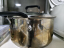 特福（Tefal）法式加厚304不銹鋼鍋湯鍋 燃?xì)庠铍姶艩t通用家用大容量煮鍋燉鍋 24cm 曬單實(shí)拍圖
