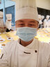 職得愛(ài)廚師服套裝工作服長(cháng)袖酒店餐飲后廚房廚師長(cháng)高級廚師服男定制 白色 XL 曬單實(shí)拍圖