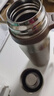GROOTGroot高檔全鋼316不銹鋼保溫杯男女水杯大容量泡茶杯便攜水杯子 500ml淡咖色(雙內蓋長(cháng)效保溫) 曬單實(shí)拍圖