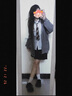 歌班婭灰色毛衣外套女秋冬2023新款寬松外穿日系慵懶風(fēng)復(fù)古軟糯針織開衫 灰色 均碼 適合90到130斤 曬單實(shí)拍圖