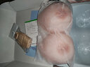 昂蝶 義乳假胸仿真假乳房透氣連體硅膠舒適假乳透明布肩帶款 升級布肩帶800克/對/不粘 曬單實(shí)拍圖