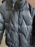 塔馳密司（touchmiss）簡(jiǎn)約北歐風(fēng)鵝絨服女輕盈保暖松軟帥氣立領(lǐng)羽絨服外套女 松石綠（預售15天內發(fā)貨） S 曬單實(shí)拍圖