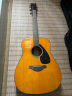 雅马哈（YAMAHA）FG800VN 美国型号 实木单板 初学者民谣吉他41英寸吉它亮光复古色 实拍图